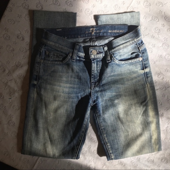 Seven for all Mankind Roxanne skinny ankle jeans size 24 - Picture 3 of 6